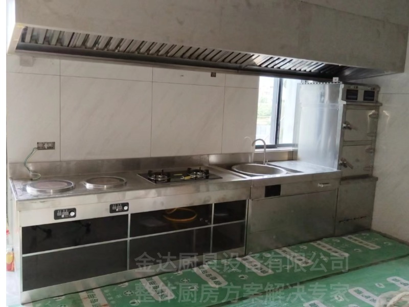 电磁炉一体厨房案例